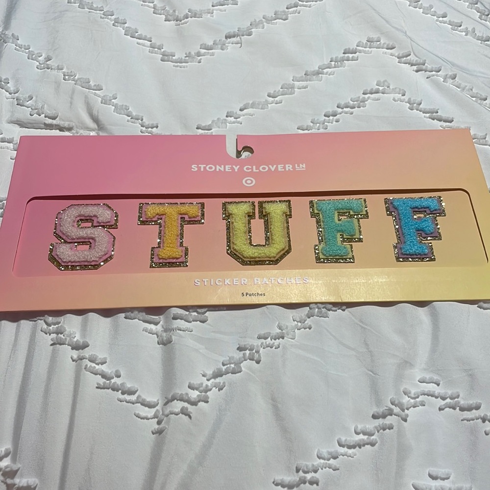 BRAND NEW, UNOPENED Stoney Clover Lane x Target Sticker Patches